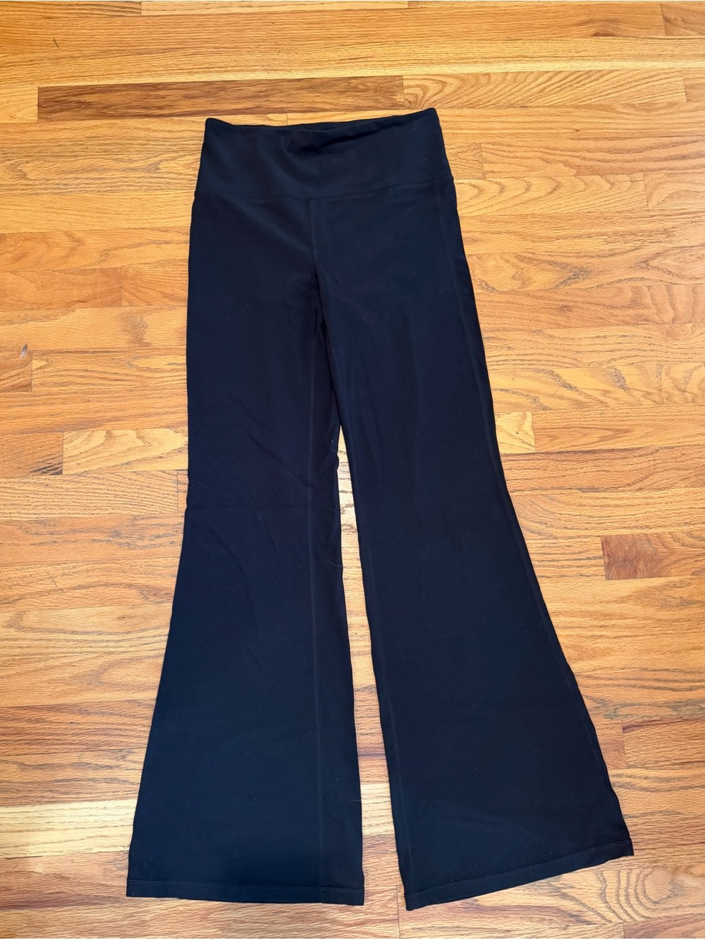 Athleta Black Boot-Cut Flare Yoga Pants